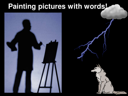 Painting pictures with words