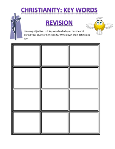 revision-activity-based-on-christianity-key-words-teaching-resources