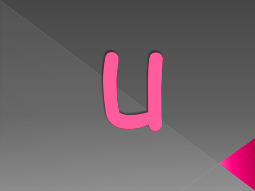 Presentation on 'u' in CVC words