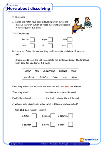 Dissolving - Year 6 - 6C