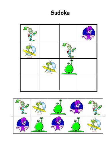 Simple Sudoku Teaching Resources