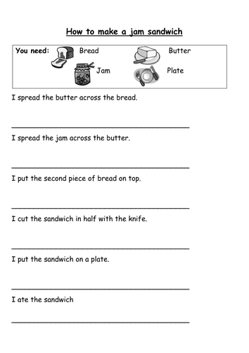 rewrite the instructions using bossy verbs teaching resources