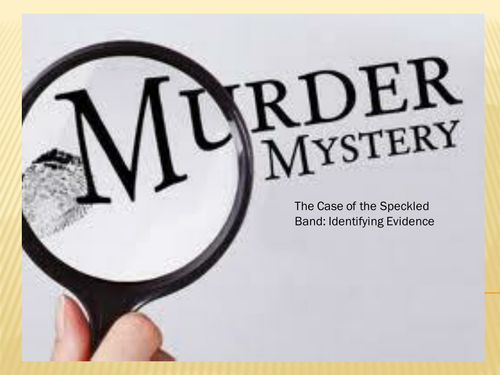 Murder Mystery: Reading Lessons