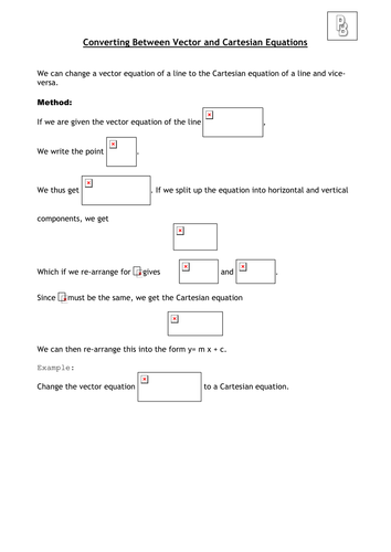 Converting line forms - Have a go!!