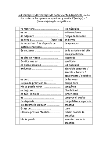 Introduccion a Los deportes