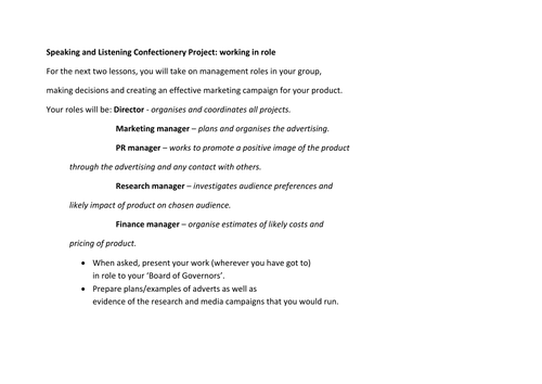 Christmas Confectionary Project