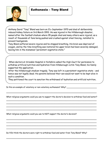 Euthanasia - Tony Bland