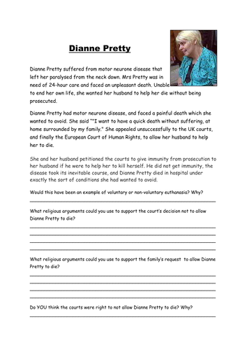 Euthanasia - Dianne Pretty