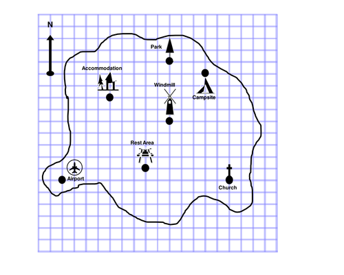 GCSE Maths: Holiday Island - Bearings activities