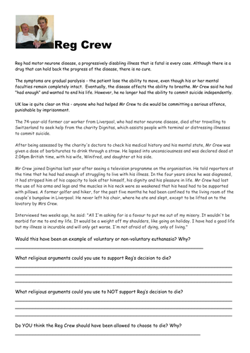 Euthanasia - Reg Crew