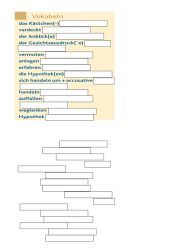 Werbung ueberall vocab test