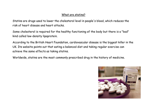 Statins info