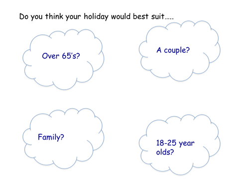 Travel Writing holiday resort