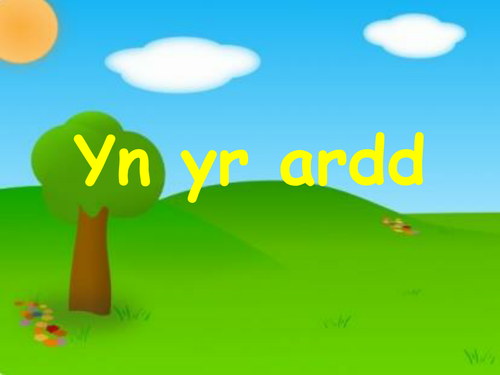 Yn yr ardd - welsh bugs, insects, minibeasts
