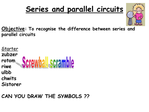 series and parallel practical