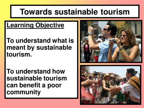 Sustainable Tourism in LED countries.