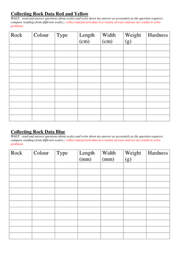 rocks data handling app linked