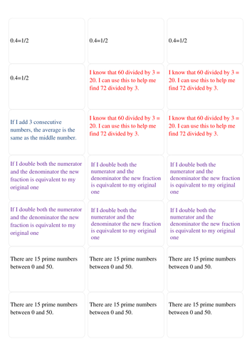 reasoning - more proving and disproving statements