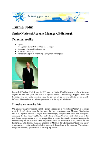 Senior National Account Manager case study