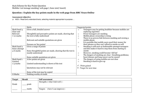 To understand how to write about arguments