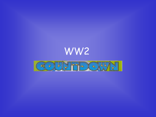 WW2 Countdown