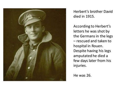 CWWGC research project: Herbert, a British Tommy