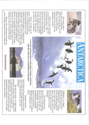 Non-fiction exam preparation - language questions