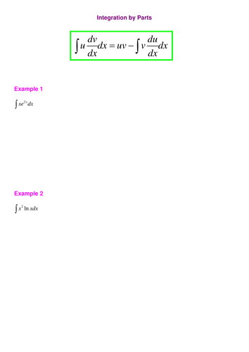 Parts, substitution, recognition