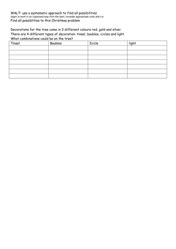 Christmas app linked level 4 activity