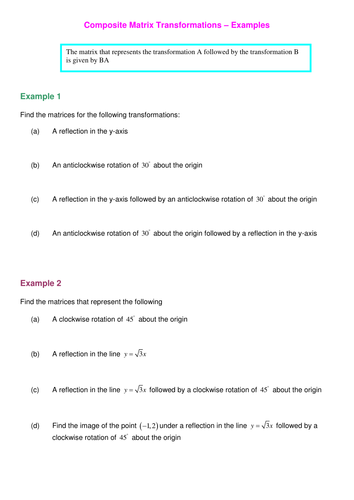 Matrices