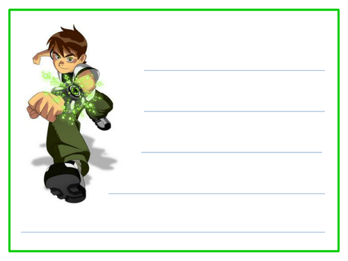 Ben 10 essay 08 picture