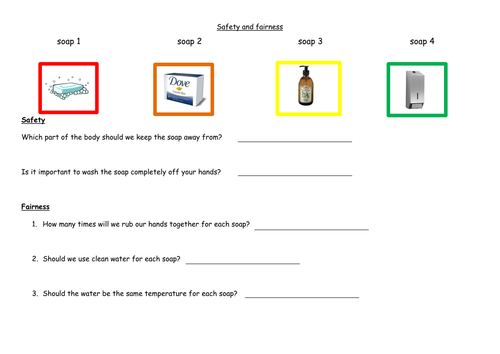 Thinking about fairness and safety in a test