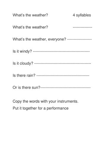 Early stage composing by copying words