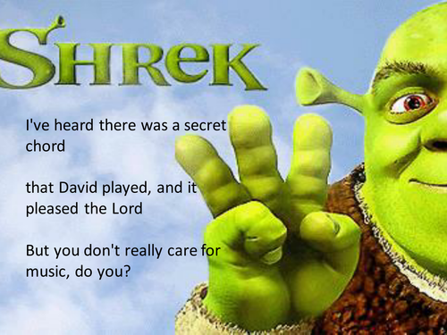 Song  ' Halleluyah '