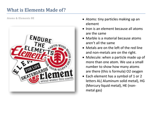 What is Elements Made of?