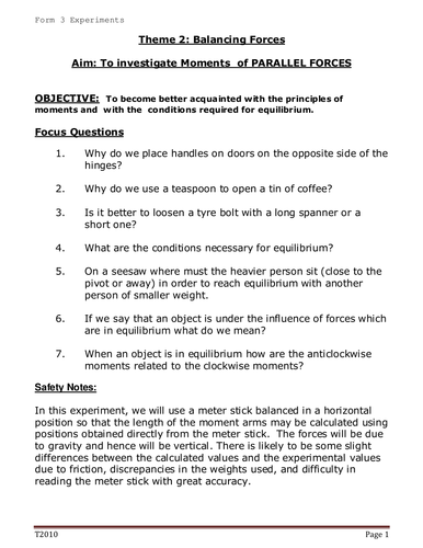 Physics  Experiments