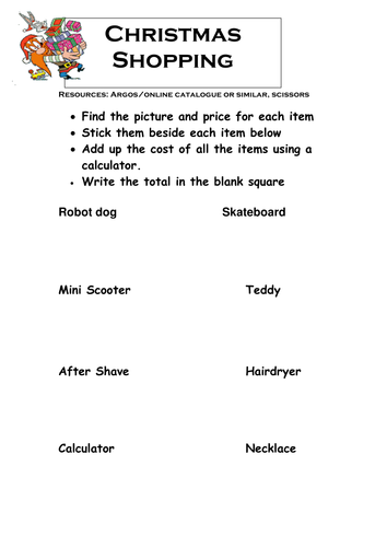 GCSE Maths: Christmas Puzzles