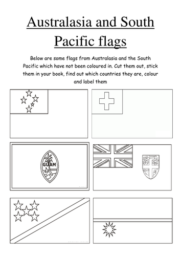 Colour and research flags of Australasia