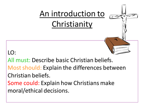 Christianity/basic beliefs: questions