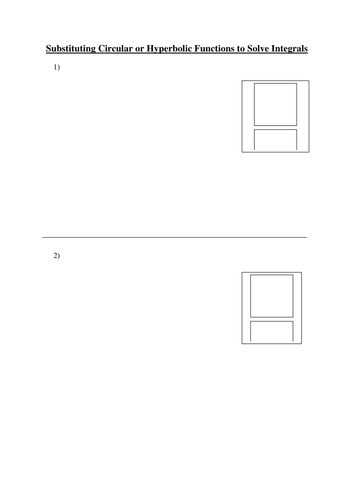 Hard Substitution in Integration