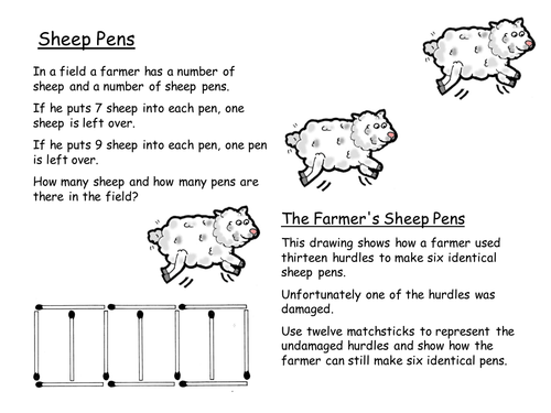 Starter - Sheep Pens