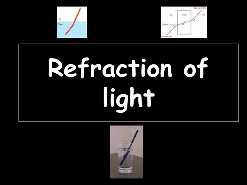 Refraction of light PPT
