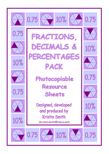 Maths Matching Cards - Equivalences KS2, KS3. (7+)