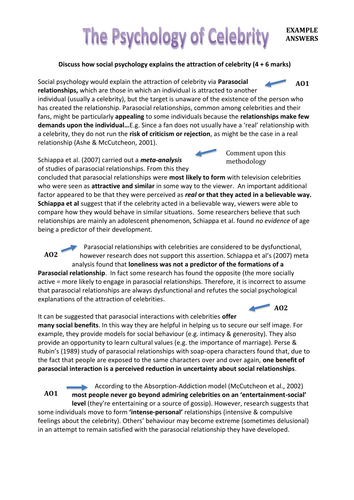 Psychology of Celebrity