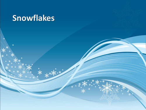 SIx pointed snowflake Lesson