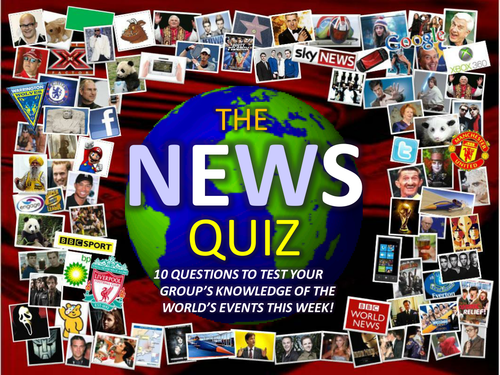The News Quiz 12th - 16th December 2011
