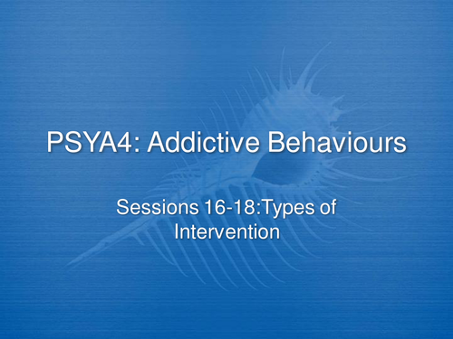 Types of Intervention Power Point