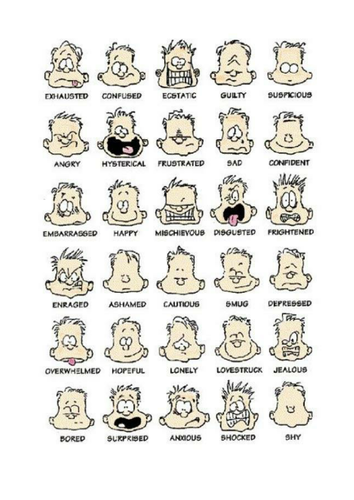 Mood faces -helpful when mentoring/pastoral issues