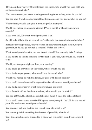 RE Discussion Prompts