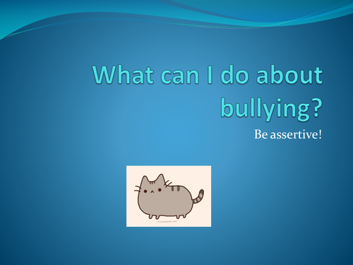 What Can I Do About Bullying?